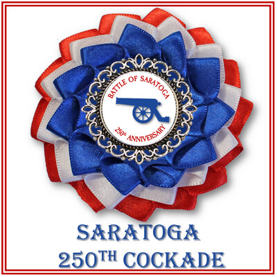 Saratoga 250th Cockade