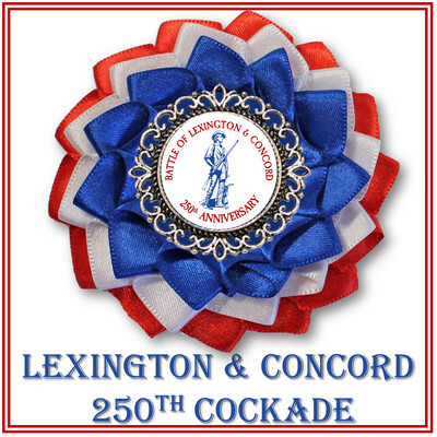 Lexington & Concord 250th Cockade