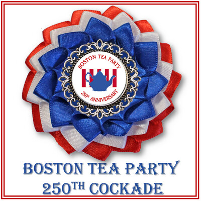 Boston Tea Party 250th Cockade