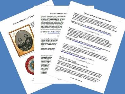In Their Own Words: Cockades and Badges in the Northern States 1860-1865