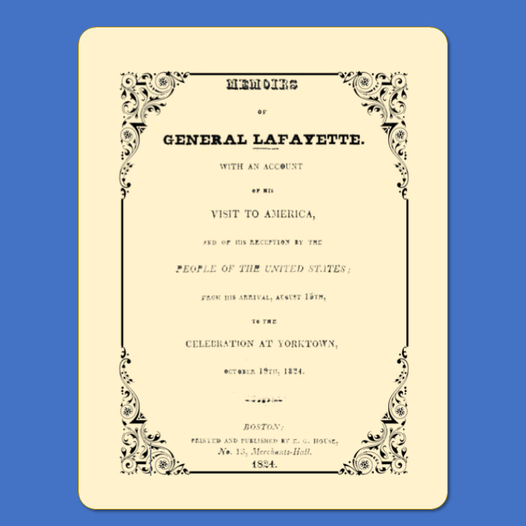 Memoirs of LaFayette - PDF Book