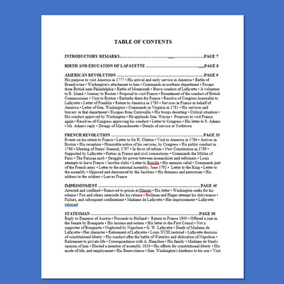 Memoirs of LaFayette - PDF Book