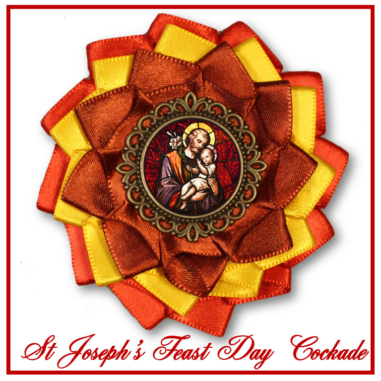 St. Joseph&#39;s Feast Day Cockade