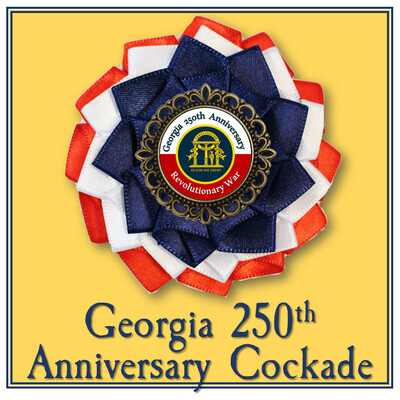 Georgia 250th Anniversary Cockade