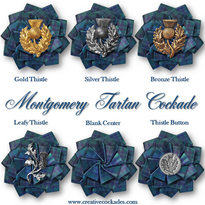 Montgomery Tartan Cockade