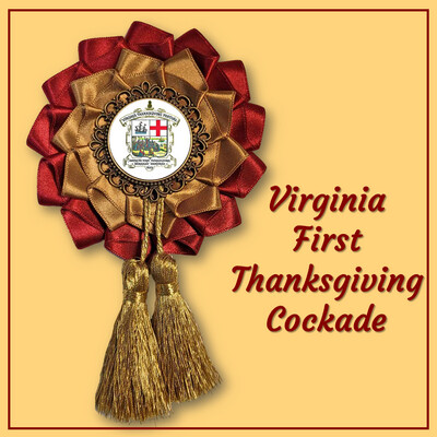 Virginia First Thanksgiving Cockade