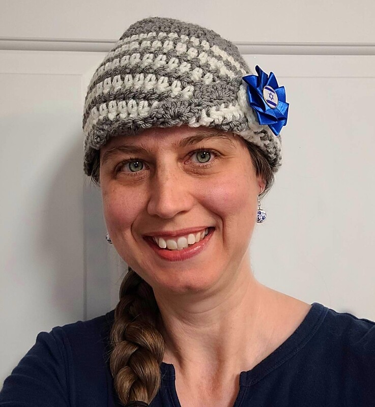 I Stand With Israel Lapel Cockade