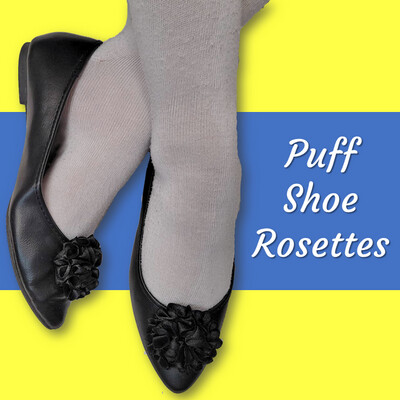 Puff Shoe Rosettes