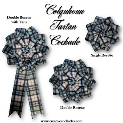 Colquhoun Tartan Cockade