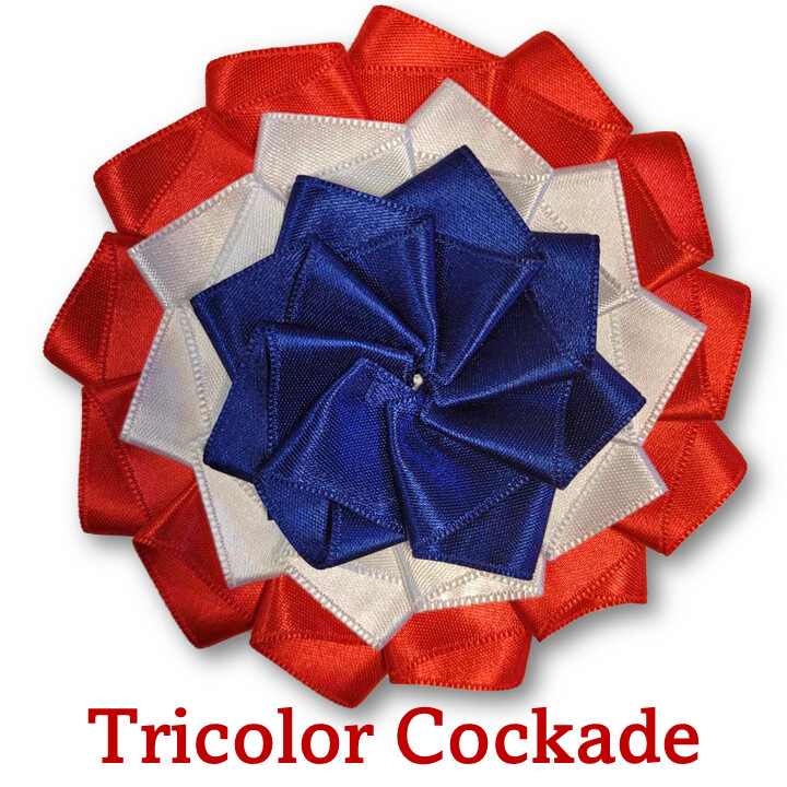 Tricolor Patriotic Cockade