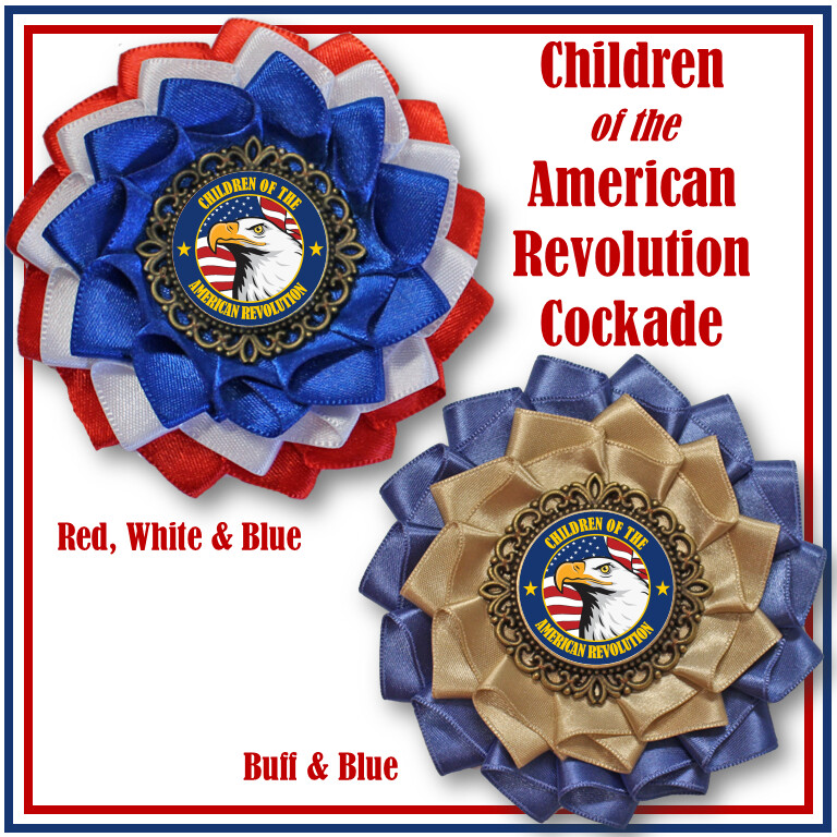 Children of the American Revolution Cockade