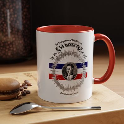 LaFayette Mug, Size: 11oz, Color: Red