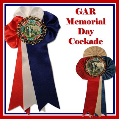 GAR Memorial Day Cockade