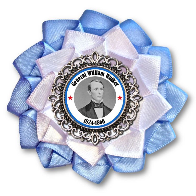 William Walker Nicaraguan Cockade
