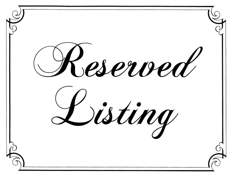 Reserved for Bo&#39;s Group
