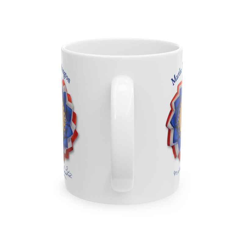 George &amp; Martha Washington Mug
