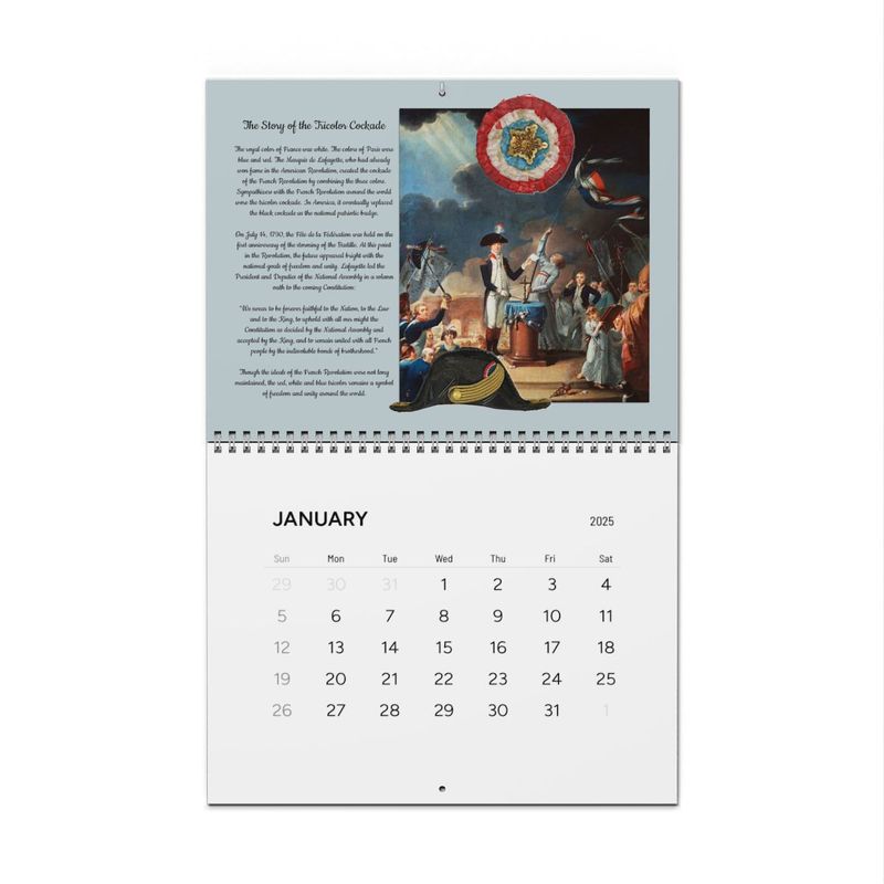 Creative Cockades 2025 Wall Calendar