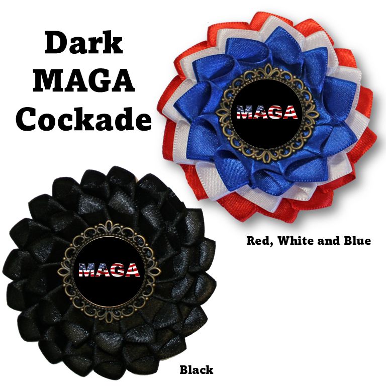 Dark MAGA Cockade