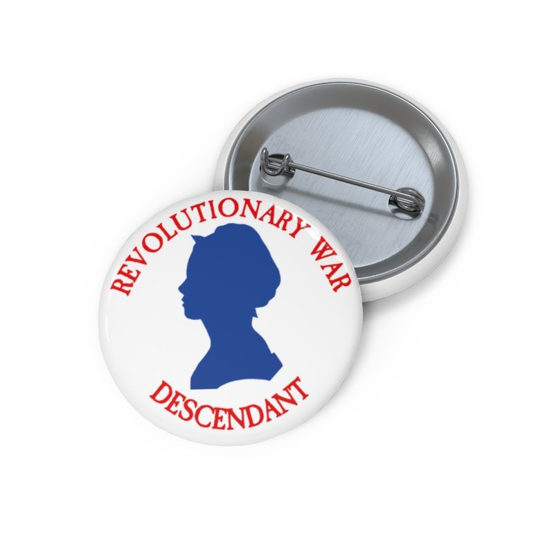 Revolutionary War Descendant Pin