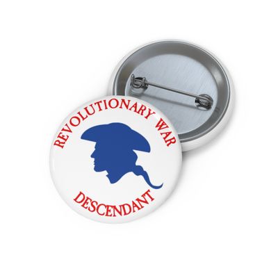 Revolutionary War Descendant Pin