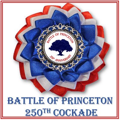 Battle of Princeton 250th Cockade