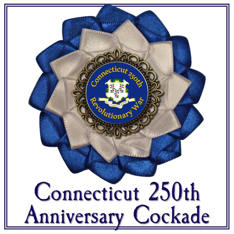 Connecticut 250th Anniversary Cockade