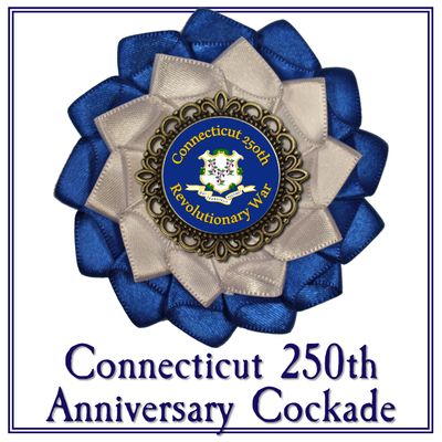 Connecticut 250th Anniversary Cockade