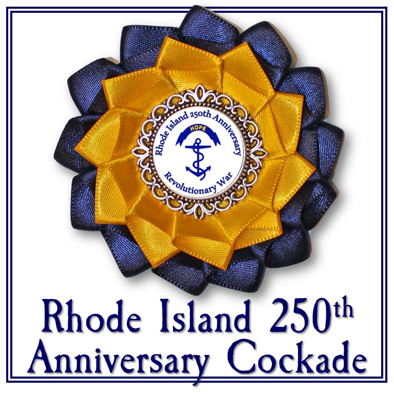 Rhode Island 250th Anniversary Cockade