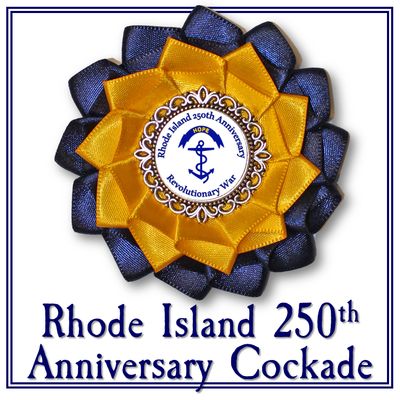 Rhode Island 250th Anniversary Cockade