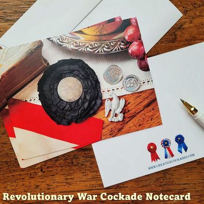 Historic Founders Cockades Note Cards - Set of 6