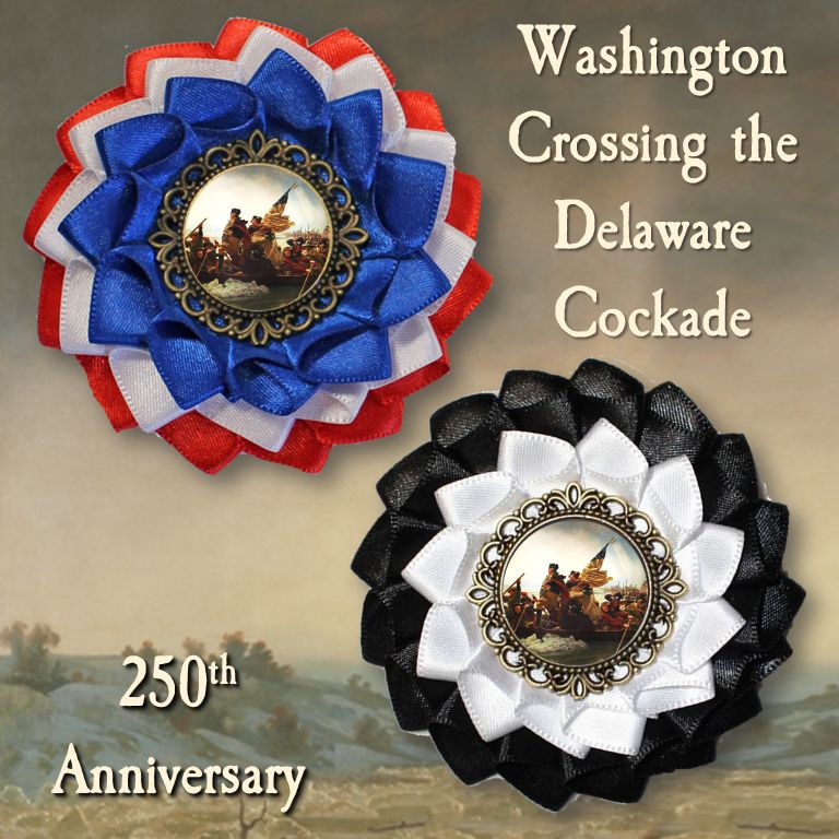 Washington Crossing the Delaware Cockade