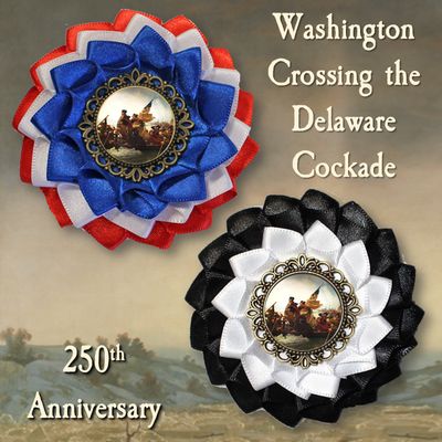 Washington Crossing the Delaware Cockade