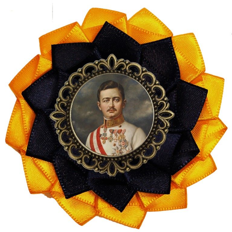 Blessed Charles of Austria Cockade