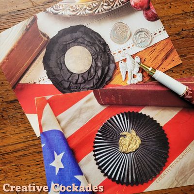 Historic Founders Cockades Postcards - Set of 6