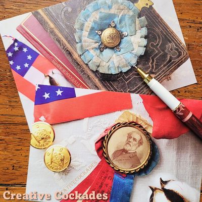 Historic Secession Cockades Postcards - Set of 6