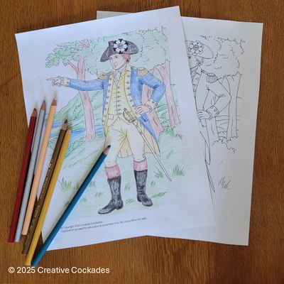 Revolutionary War Cockades - Education Kit