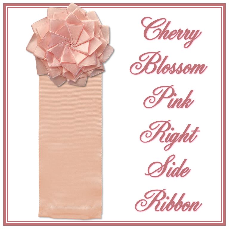 Cherry Blossom Pink Right Side Ribbon