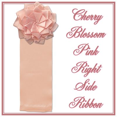 Cherry Blossom Pink Right Side Ribbon