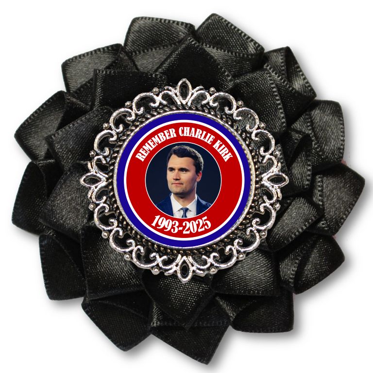 Charlie Kirk Mourning Cockade