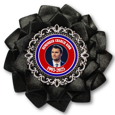 Charlie Kirk Mourning Cockade