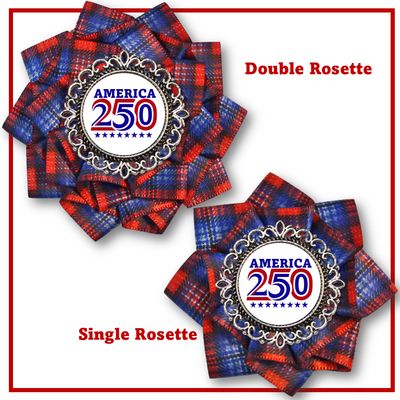 DAR Tartan - America&#39;s 250th Cockade