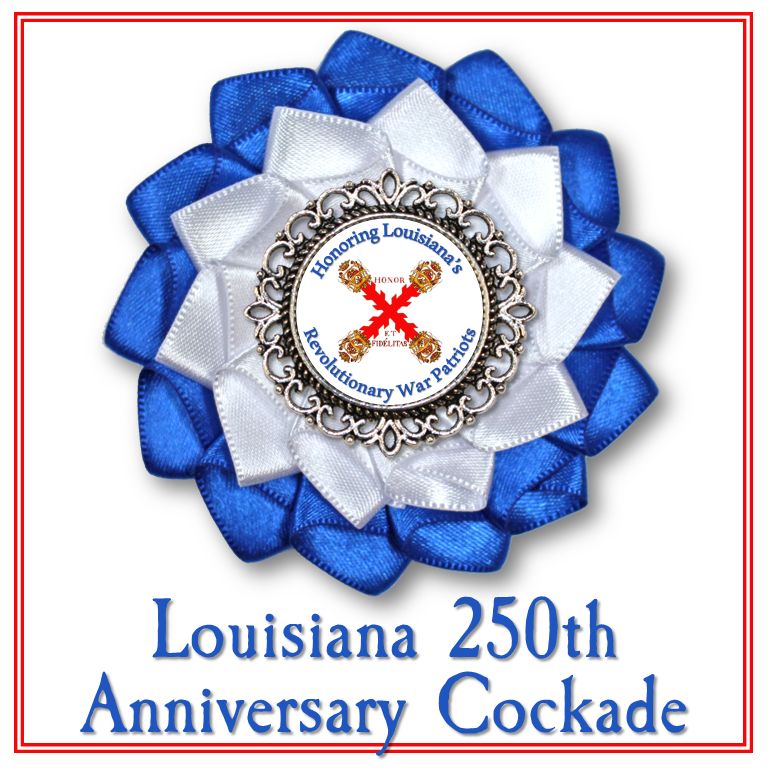 Louisiana 250th Anniversary Cockade