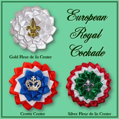 Custom European Royal Cockade