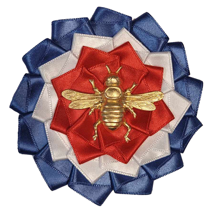 "Buy American" Bee Historic Pin