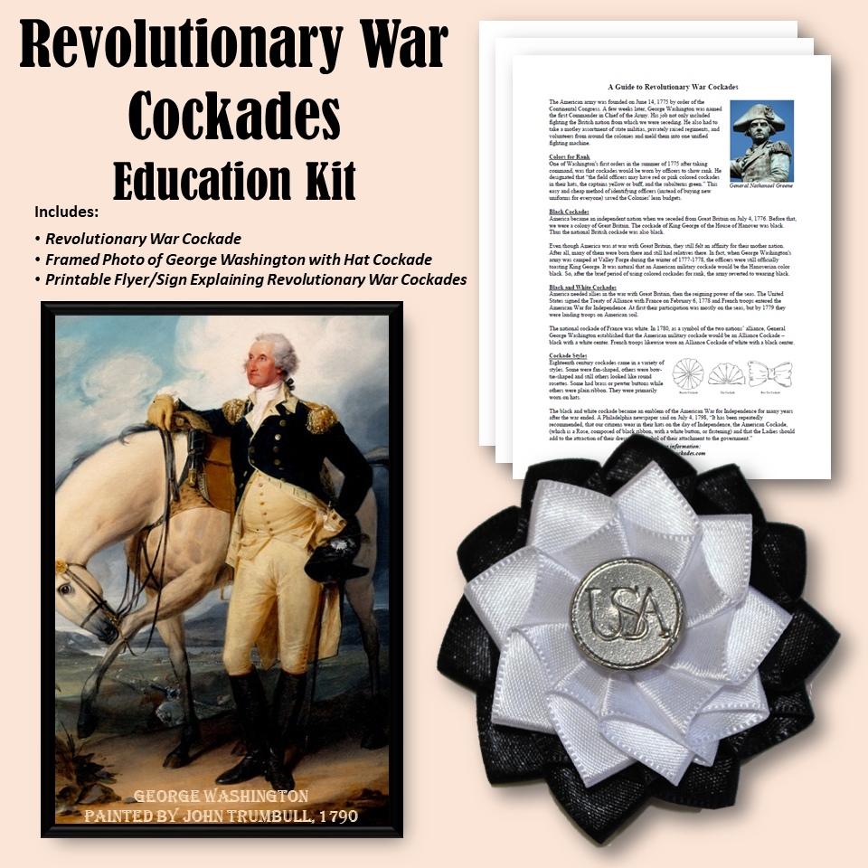 Revolutionary War Cockades - Education Kit