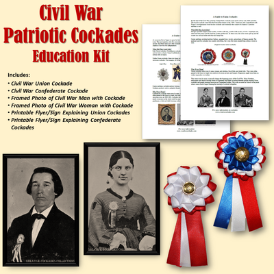 Civil War Patriotic Cockades - Education Kit