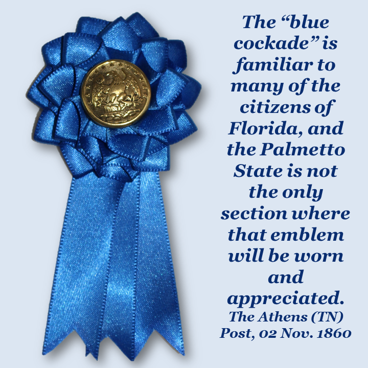 Florida Blue Secession Cockade