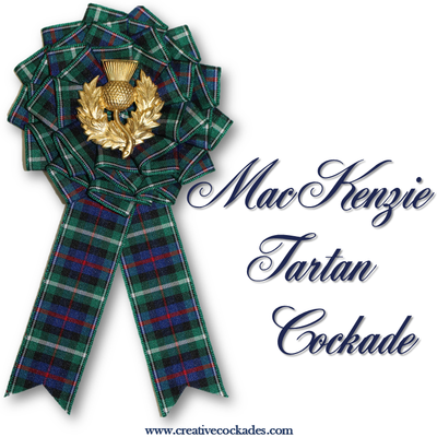 MacKenzie Tartan Cockade