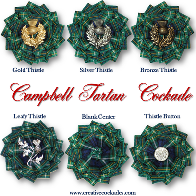 Campbell Tartan Cockade