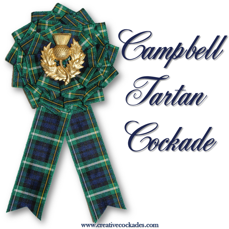 Campbell Tartan Cockade